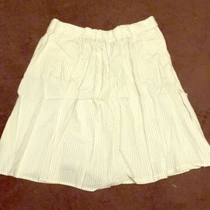 Pinstripe Skirt